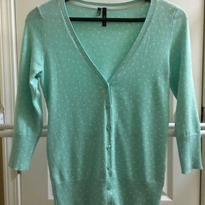 Mint Green Cardigan by Maurices